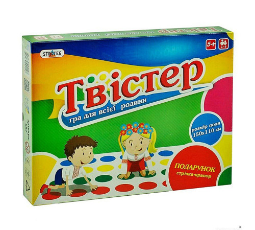 Настольная игра "Супер Твистер" "ЯУ" (887T)